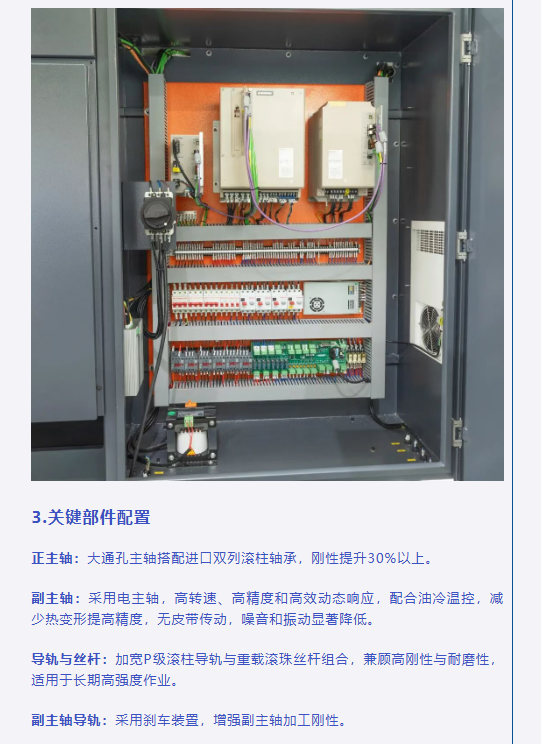 產(chǎn)品介紹｜G-250S雙主軸數(shù)控車床(圖4)